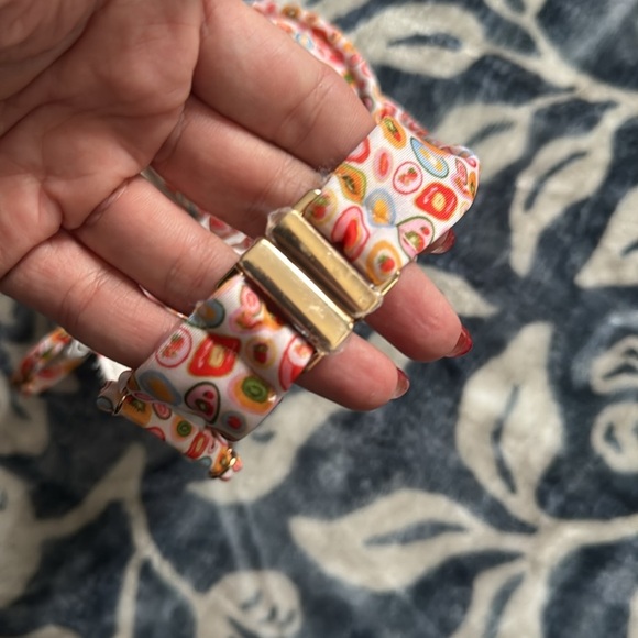 Strawberry Milk Mob NWT Floral Print XS Bikini Top Velvet Romance - Picture 7 of 7